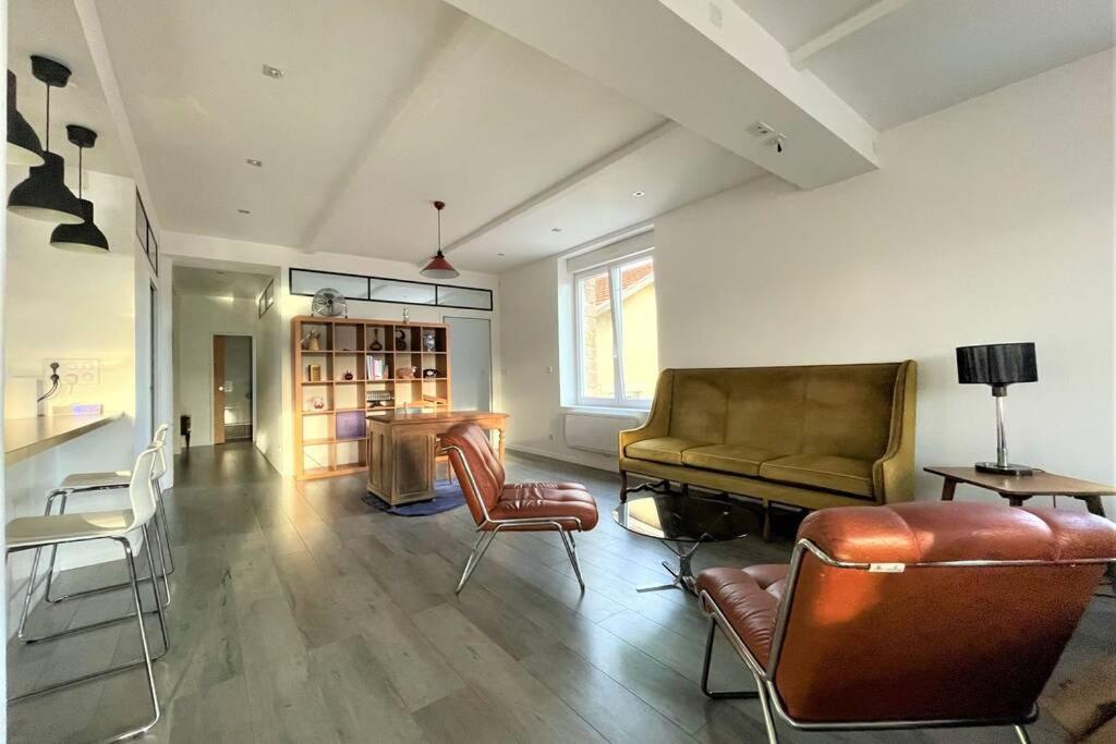 兰斯Superbe Loft 100M2 Proche Cathedrale Avec Parking公寓 外观 照片