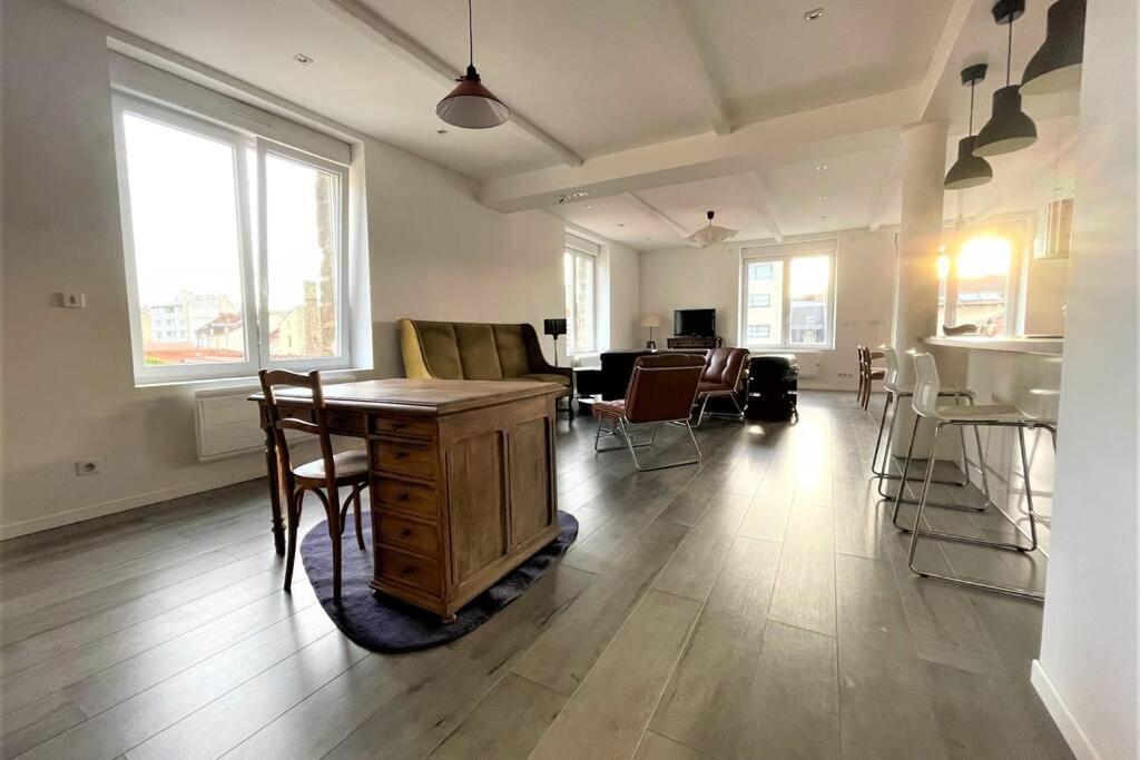 兰斯Superbe Loft 100M2 Proche Cathedrale Avec Parking公寓 外观 照片