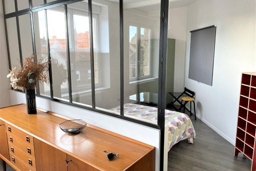 兰斯Superbe Loft 100M2 Proche Cathedrale Avec Parking公寓 外观 照片