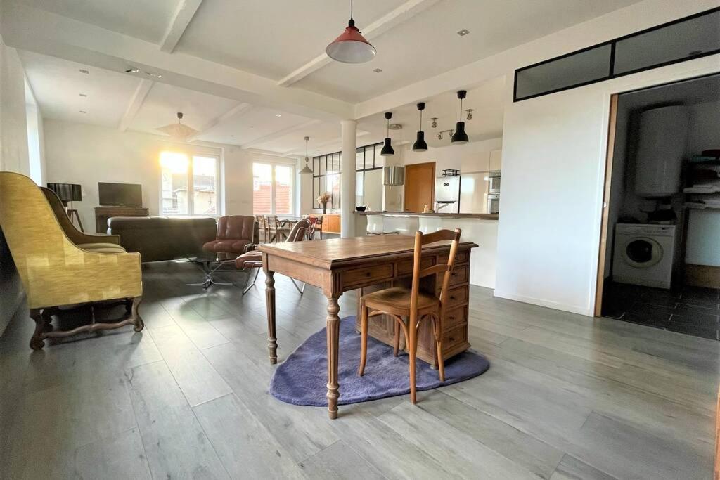 兰斯Superbe Loft 100M2 Proche Cathedrale Avec Parking公寓 外观 照片
